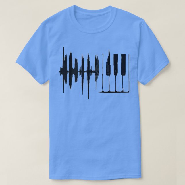 The Waves Of Sound  T-Shirt (Design Front)