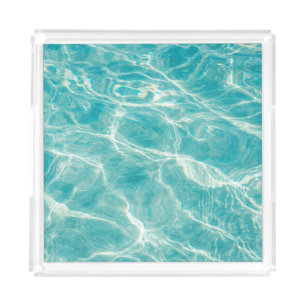 the waves of the sea acrylic tray