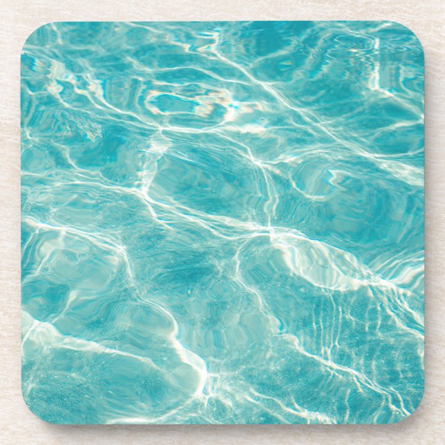the waves of the sea beverage coaster (Front)