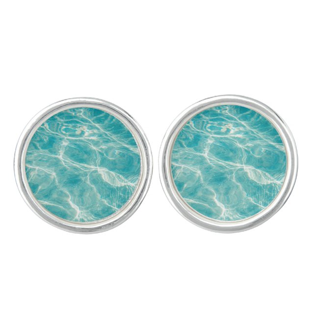 the waves of the sea cufflinks (Front)