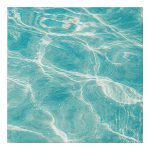 the waves of the sea faux canvas print