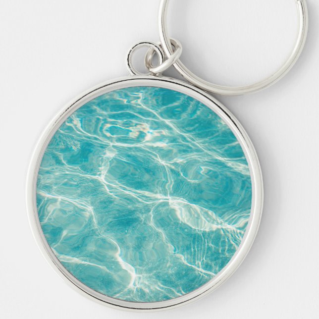 the waves of the sea keychain (Front)
