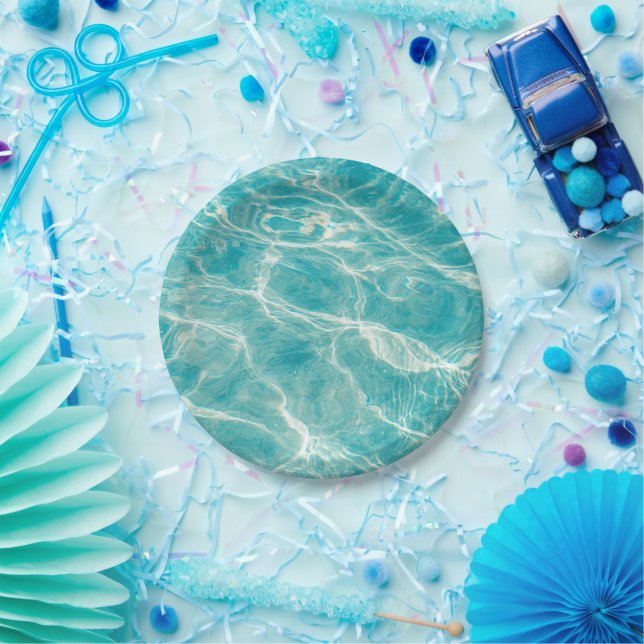 the waves of the sea paper plates (Party)