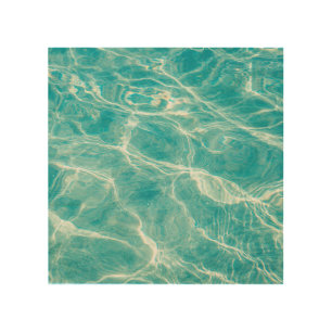 the waves of the sea wood wall art