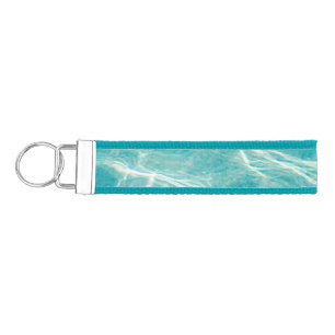 the waves of the sea wrist keychain