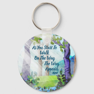The Way Appears Rumi Keychain