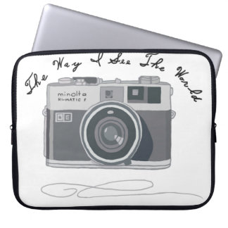 The Way I See The World Laptop Sleeve