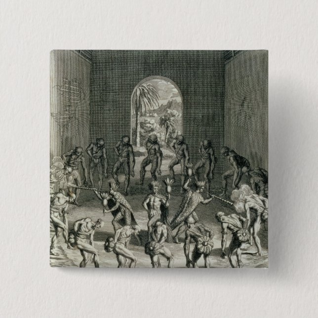 The Way in which Caribbean Priests Boost their Cou Pinback Button (Front)