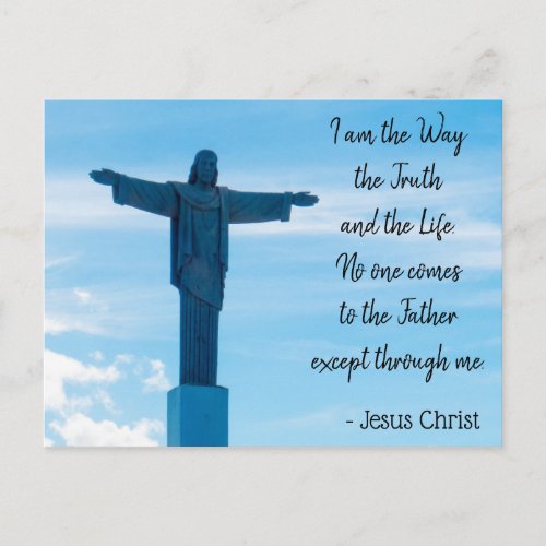 The Way  Jesus Christ Postcard