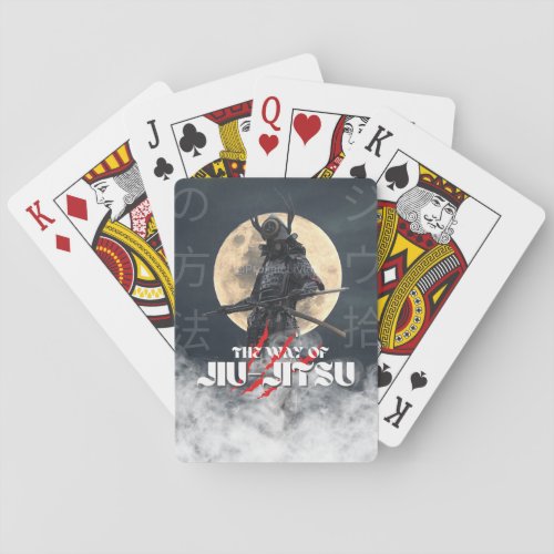 The way of Jiu Jitsu Playing Cards