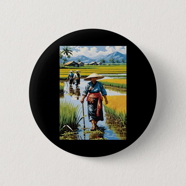 The Way Of Life Of A Benefactor To Humanity. 1  Button (Front)