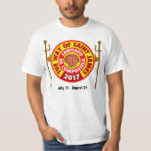 The Way of Saint James 2017 T-Shirt (Front)