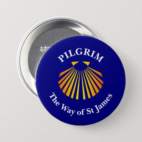 The Way of St James pilgrims  Button