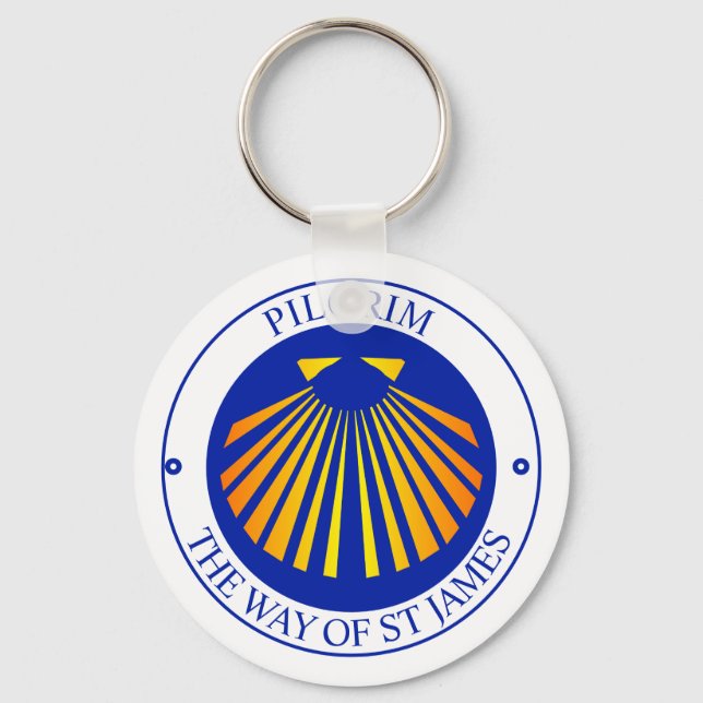 The way of St James pilgrims   Keychain (Front)