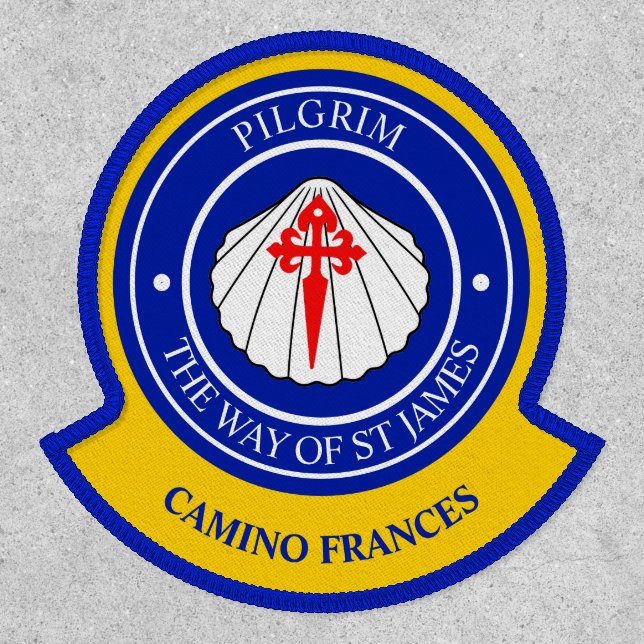 The way of St James pilgrims Patch (Front)