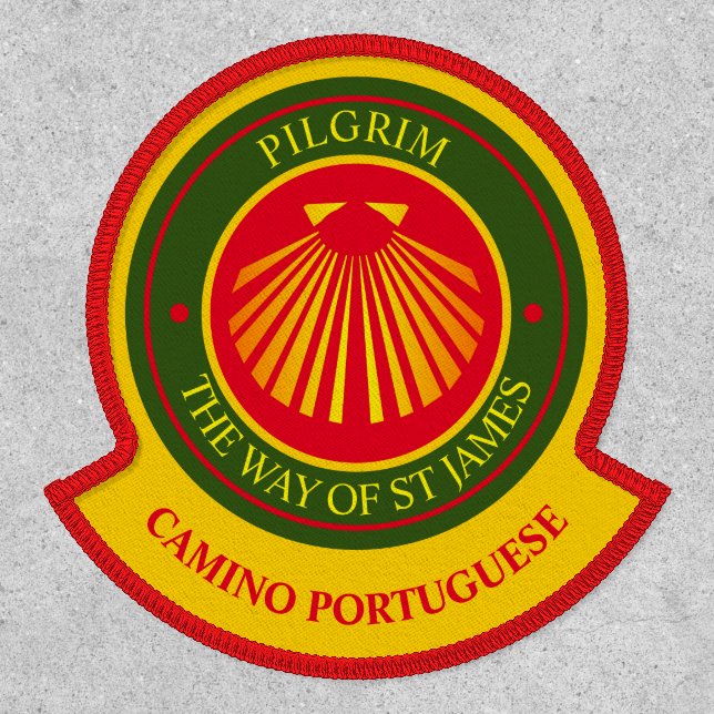 The way of St James pilgrims Patch (Front)