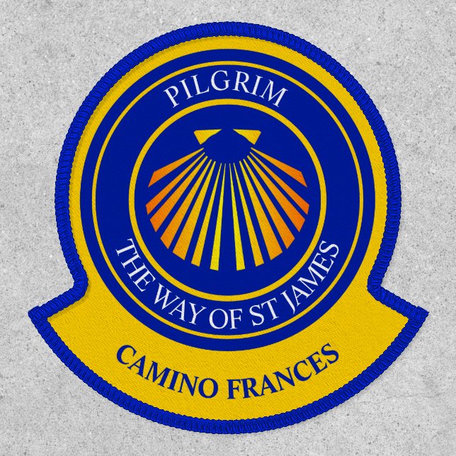 The way of St James pilgrims Patch (Front)