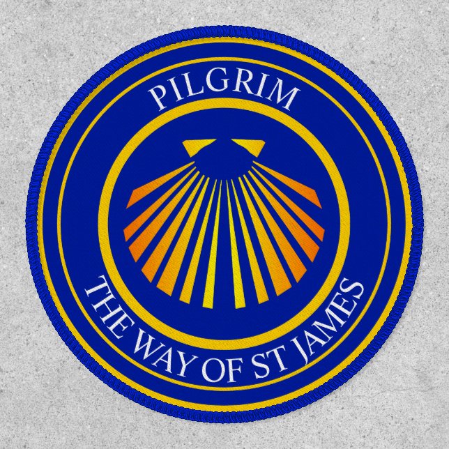 The way of St James pilgrims Patch (Front)