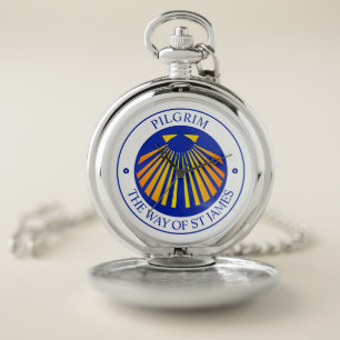 The way of St James pilgrims Pocket Watch