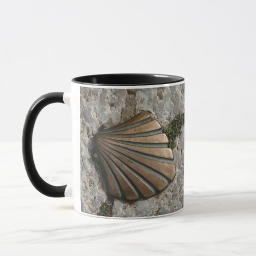 The Way of St James Scallop Route Marker Mug