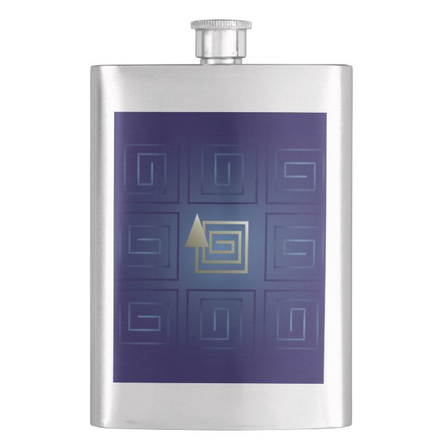 The way out hip flask (Front)