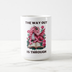 The Way Out Through Magic Dragon Healing Journey Color Morph Mug
