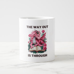 The Way Out Through Magic Dragon Healing Journey Giant Coffee Mug