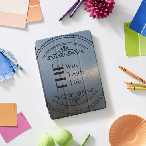 The Way, the Truth, the Life (brushed silver)  iPad Air Cover