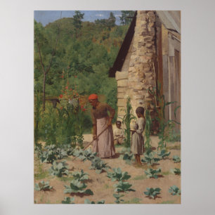 The Way They Live by T. Anshutz Vintage Painting Poster