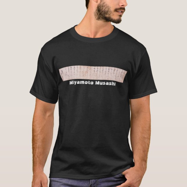 "The Way to be Followed Alone" Dokkodo (Musashi) T-Shirt (Front)