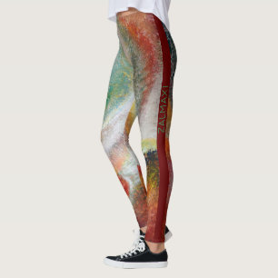 ”The way to Sazi Runi” by Ramona Walach Leggings