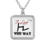 The Way (tsade) Silver Plated Necklace at Zazzle