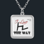 The Way (Tsade) Silver Plated Necklace<br><div class="desc">Yahshua said, "I am The Way ... " and this is the letter that represents "The Way." The Way is Elohim's path that we strive to walk on! These are the Ancient Aramaic/Hebrew letters of the Father's original alephbet. Alan talks about these in his YouTube videos where he answers questions...</div>