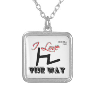 The Way (Tsade) Silver Plated Necklace