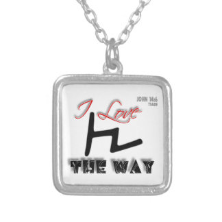 The Way (Tsade) Silver Plated Necklace