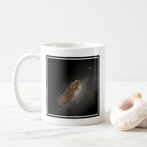 The Wayward Interstellar Object Oumuamua Coffee Mug