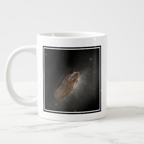 The Wayward Interstellar Object Oumuamua Giant Coffee Mug