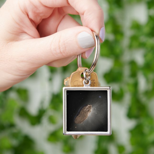 The Wayward Interstellar Object Oumuamua. Keychain (Hand)