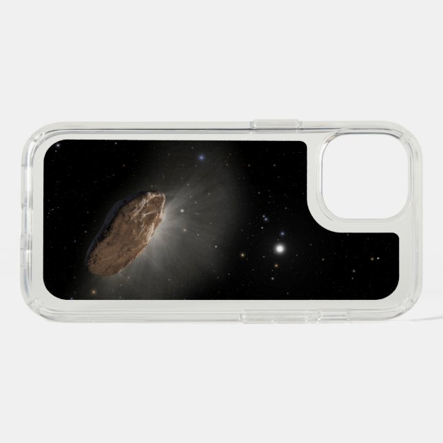 The Wayward Interstellar Object Oumuamua. Speck iPhone Case (Horz)