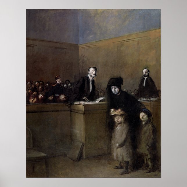 The Weak and the Oppressed, c.1910 Poster (Front)