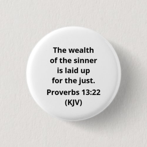 The Wealth of the Sinner Is Laid Up for the Just Button