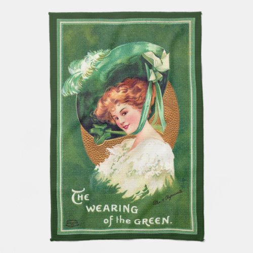 The Wearing Of The Green Kitchen Towel