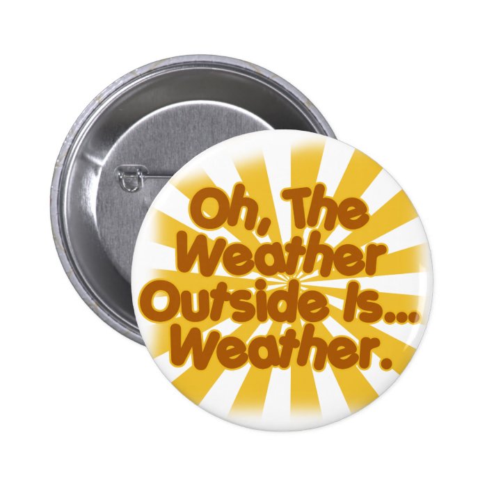 The Weather outside is Weather. Button