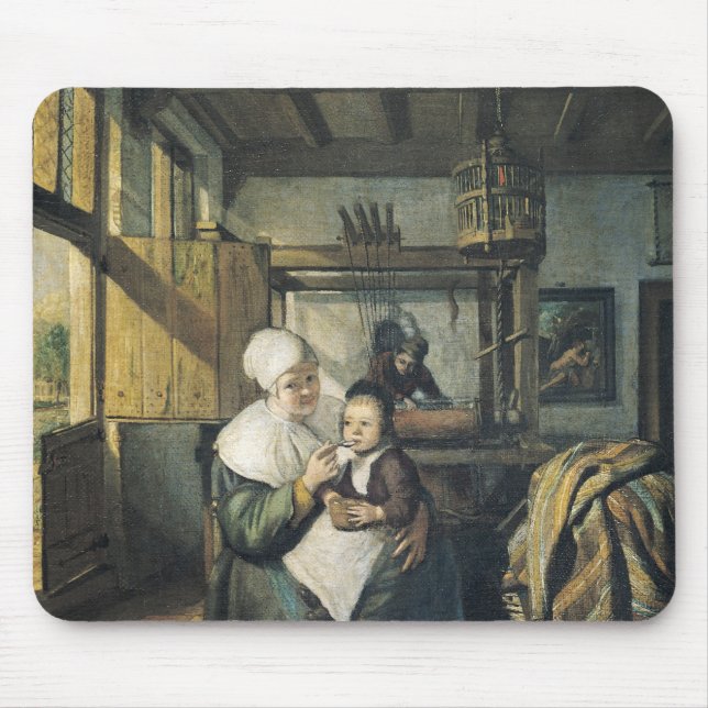 The Weaver's Workshop Mouse Pad (Front)