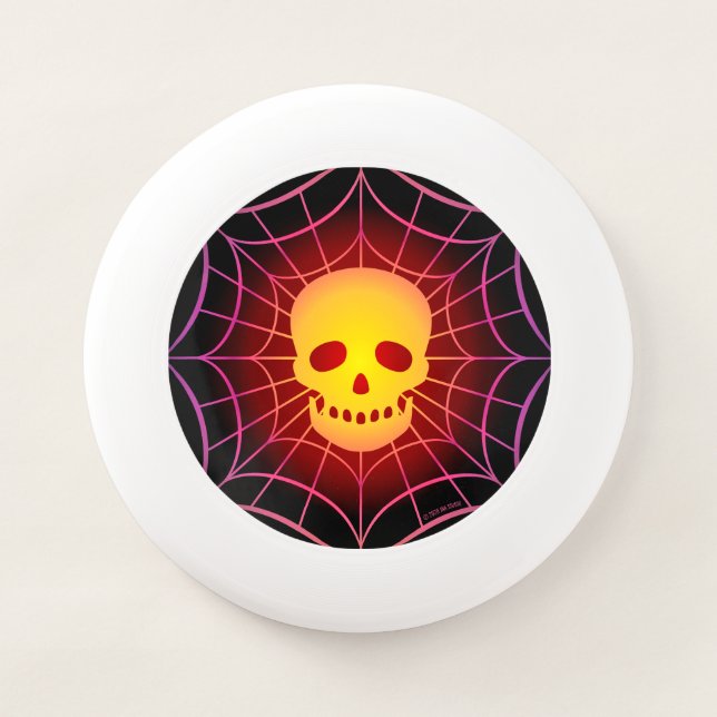 The Web of Death Wham-O Frisbee (Front)