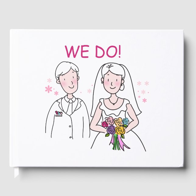 The Wedding (A) Guest Book (Front)