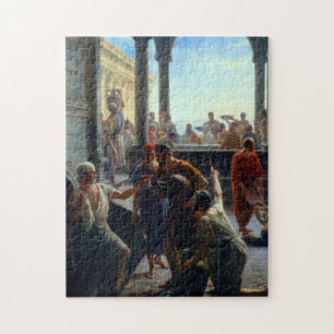 The Wedding at Cana by Carl Bloch Jigsaw Puzzle