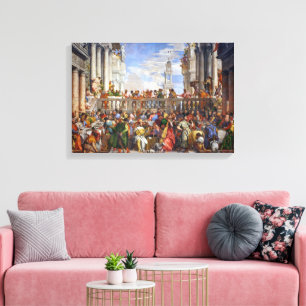 The Wedding at Cana Paolo Veronese Canvas Print