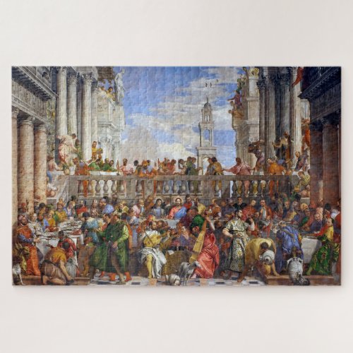 The Wedding at Cana  Paolo Veronese  Jigsaw Puzzle