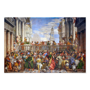 The Wedding at Cana Paolo Veronese Photo Print
